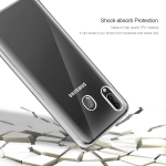 360 Degree Protection Clear Silicone Cover For Samsung Galaxy A20e SM-A202F Slim Fit and Sophisticated in Look